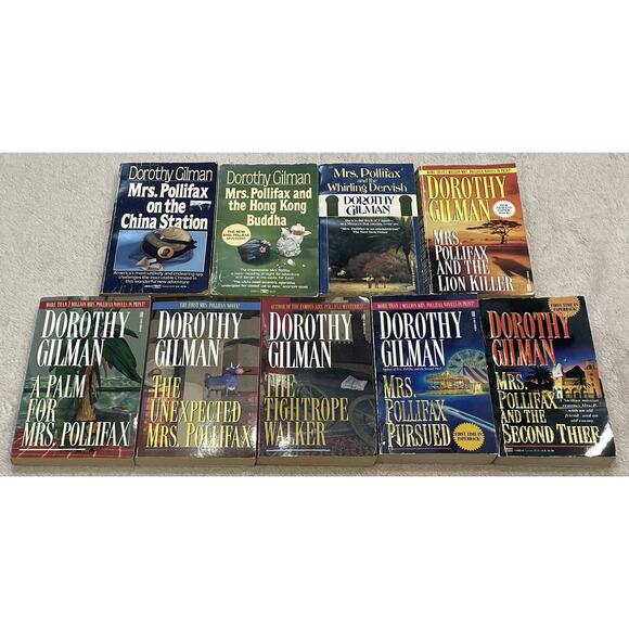 Lot of 22 Dorothy Gilman Books - Complete Mrs Pollifax Series, 2 Madame, +6 More - Picture 8 of 10